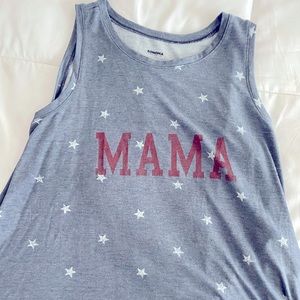 New Mama Stars Shirt 4th of July Memorial Day Patriotic